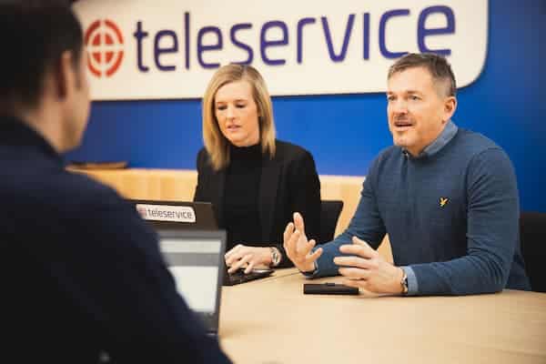 jobba på teleservice-ledarskap