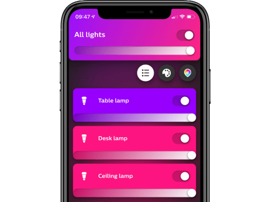 Smart app, Philips hue, elkostnad